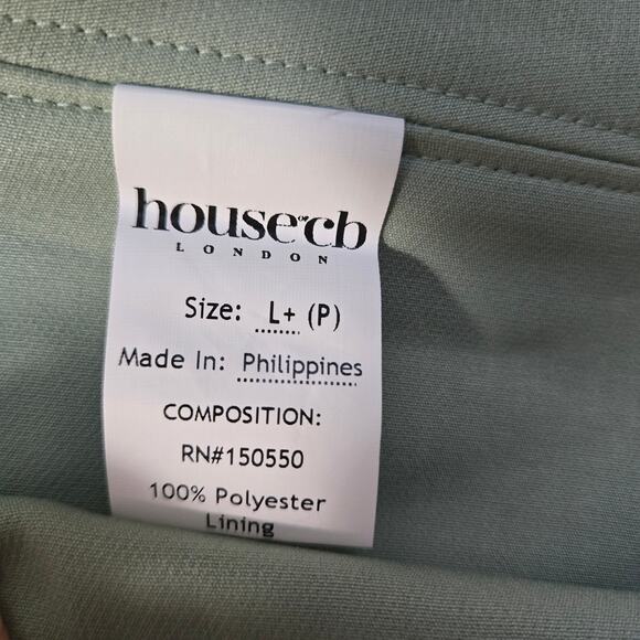 House of CB Bea Olive Floral Draped Corset Size Large+ Plus Cup - Picture 7 of 9